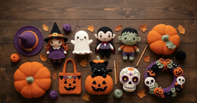 12 Cute Halloween Crochet Patterns for Spooky Season